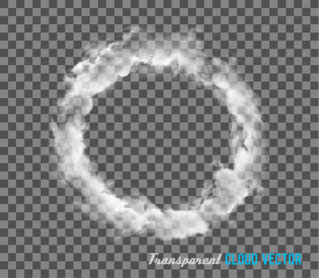 Smoke vector on transparentのイラスト素材