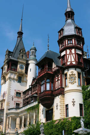 Beautiful Pelesh castle in Romania