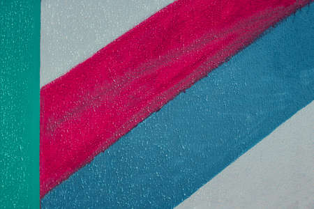 Wall colored lines texture background.の写真素材