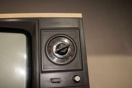 Old retro TV and Radio  concept image