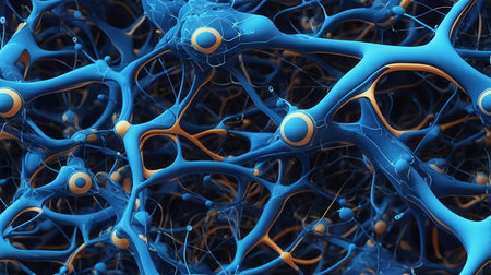 Neural Patterns background, Highly Detailedの素材