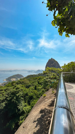 Beatiful Beach Landscape in Rio de Janeiro, Brazil