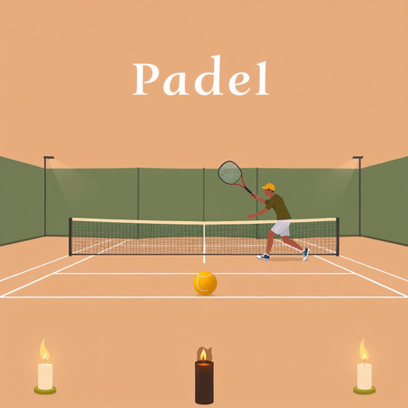 Padel Under the Lights - Night Match Powerの素材