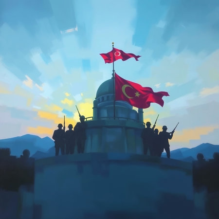 Turkish - Sunset of Victory â 30 AÄustos National Prideの素材