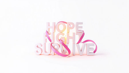 Pink October - Breath Cancer Awareness Iconの素材