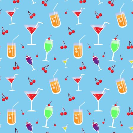 Drink Cocktail Summerのイラスト素材