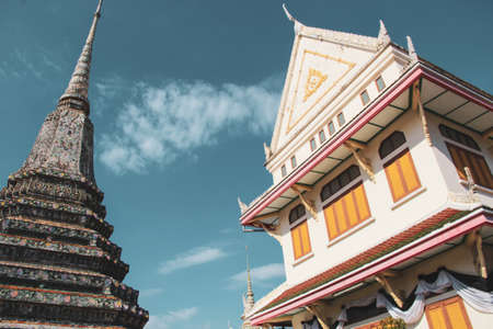 Buddhist temple in Bangkok, Thailand