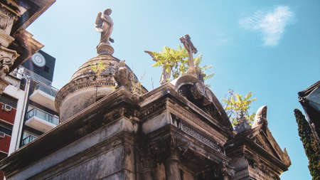 La Recoleta Cemetery in Buenos Aires, Argentina South America
