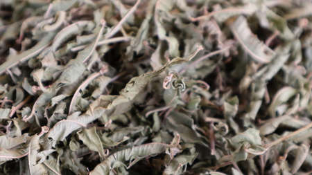 Close-up Asian Herbs and Spices background. Textures of colorful spices and condiments at the spice market in Turkeyの写真素材