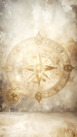 Hyper detailed realistic depiction of glowing golden alchemy symbols intertwined with intricate sacred geometry patterns, soft ambient lighting, high resolution, copy space background, no text, no human faces, mystical laboratory ambianceの素材