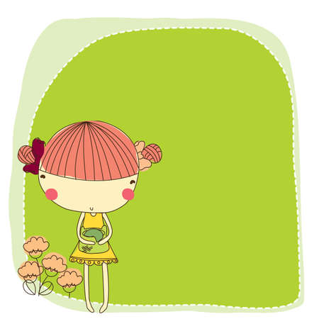 cute cute cartoon people01RJRのイラスト素材