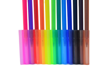 Color rows and white の写真素材