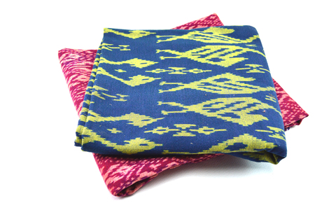 sarong isolated on whiteの写真素材