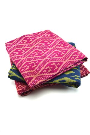 sarong isolated on whiteの写真素材