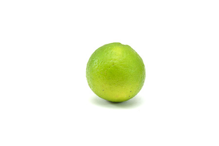 Lemon on white backgroundの写真素材
