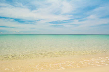 Tropical beautiful clear beach backgroundの写真素材