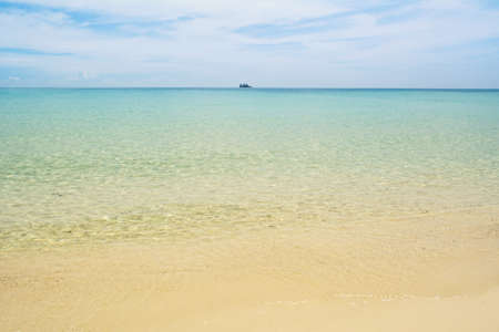 Tropical beautiful clear beach backgroundの写真素材