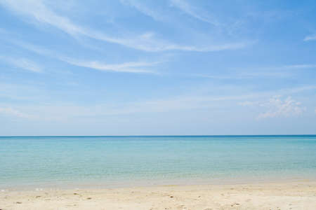 Tropical beautiful clear beach backgroundの写真素材