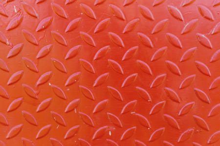 Close up orange steel background for texture