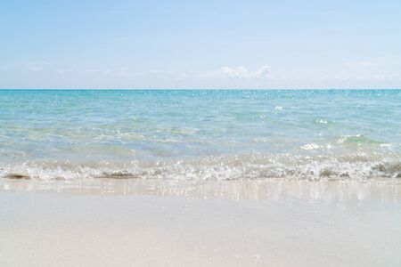 View of seascape in the bright day on summer season.の写真素材