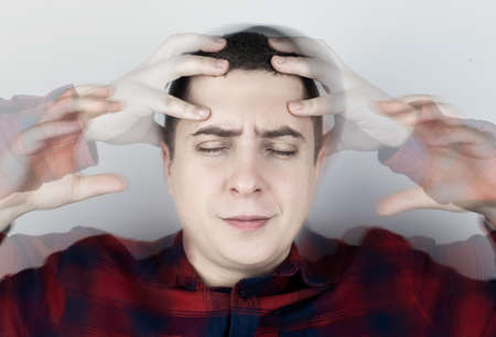Man loses consciousness and falls down due to dizziness and disturbance of the vestibular apparatus....