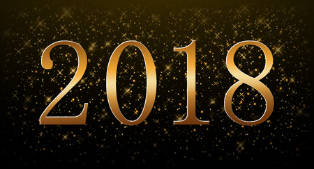 Gold numbers 2018 card