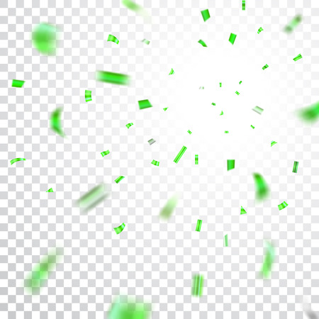 Blue confetti explosion celebration isolated on white transparent background.のイラスト素材