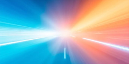 abstract background of speed motion on the road at high speed.