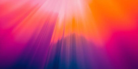 abstract colorful background with defocused lights and lens flare effect.