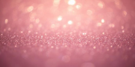 Abstract pink bokeh background. Festive defocused lights.の写真素材