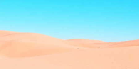 the empty quarter  and outdoor  sand  dune in oman old desert rub al khali