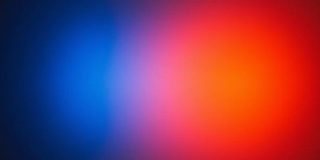 Colorful abstract background with gradient in blue, red and yellow colorsの写真素材