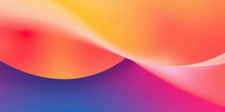 Colorful abstract background with dynamic waves. 3d render illustration.