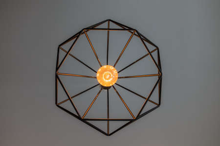 Hexagon light-2の写真素材