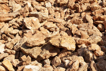 Ruins of an old and crumbling stone wall
