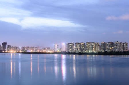 cityscape of shenzhenの写真素材