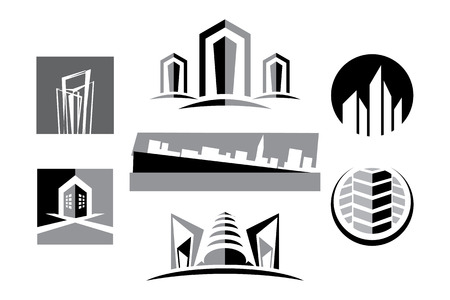 Vector Real Estate Construction Collectionのイラスト素材