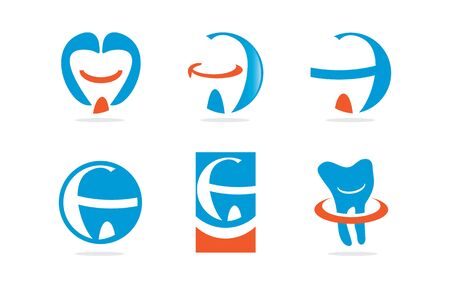 Teeth & Dental Icon Setのイラスト素材