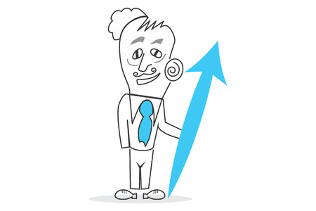 success graphのイラスト素材