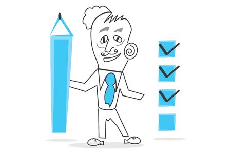 Checkboxのイラスト素材