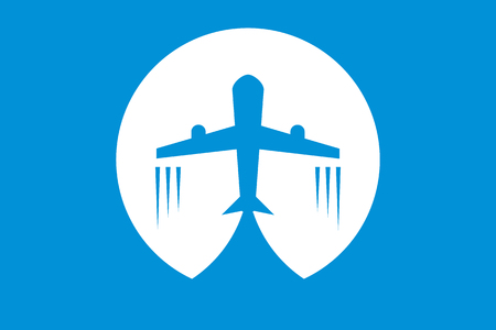Airplane Travel Tourismのイラスト素材