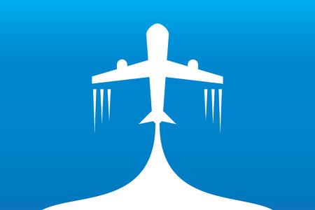 Airplane Travel Tourismのイラスト素材