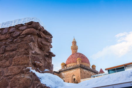Historical Ishak Pasha Palace and Landscapesのeditorial素材
