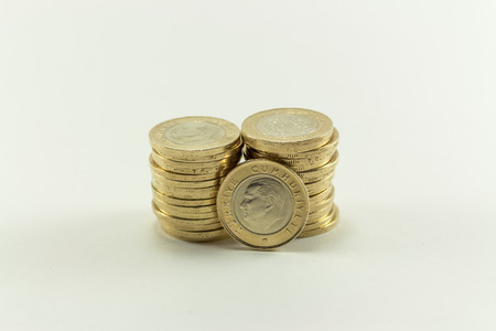 Iron (corrupt) money. Official Currency Republic of Turkey, Turkish Lira. $ 1