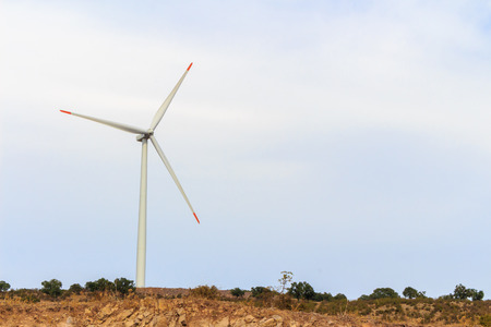 Alternative energy wind vane. natural resources for a green world.