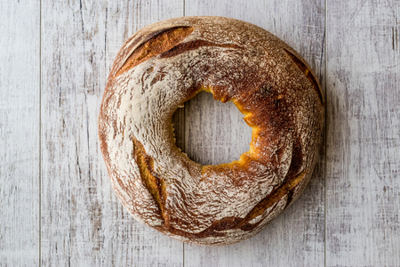 Turkish Tandir ekmegi / Tandoor Bread. Organic Bakery.