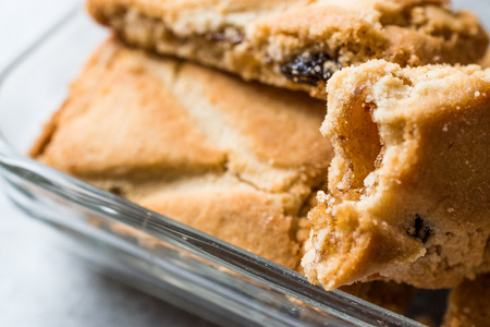 Traditional Apple Strudel Cookies Filled with Jam