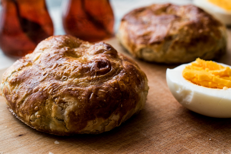 Boyoz is a Turkish pastry, associated with Ä°zmirの写真素材