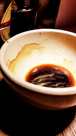 Empty Cup of Coffee . eaten food concept.の写真素材
