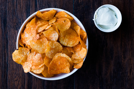 Homemade Organic Sweet Potato Fries / Yam Chips. Organic Snacks.